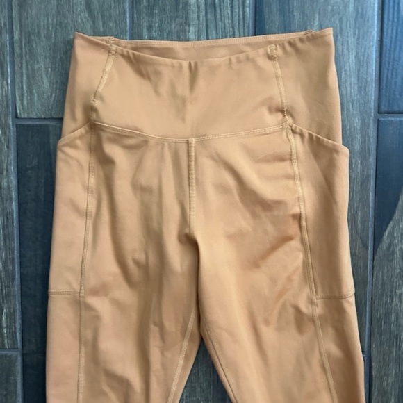 Girlfriend Collective High Rise Compressive Leggings in Twig Sz M - Picture 4 of 7